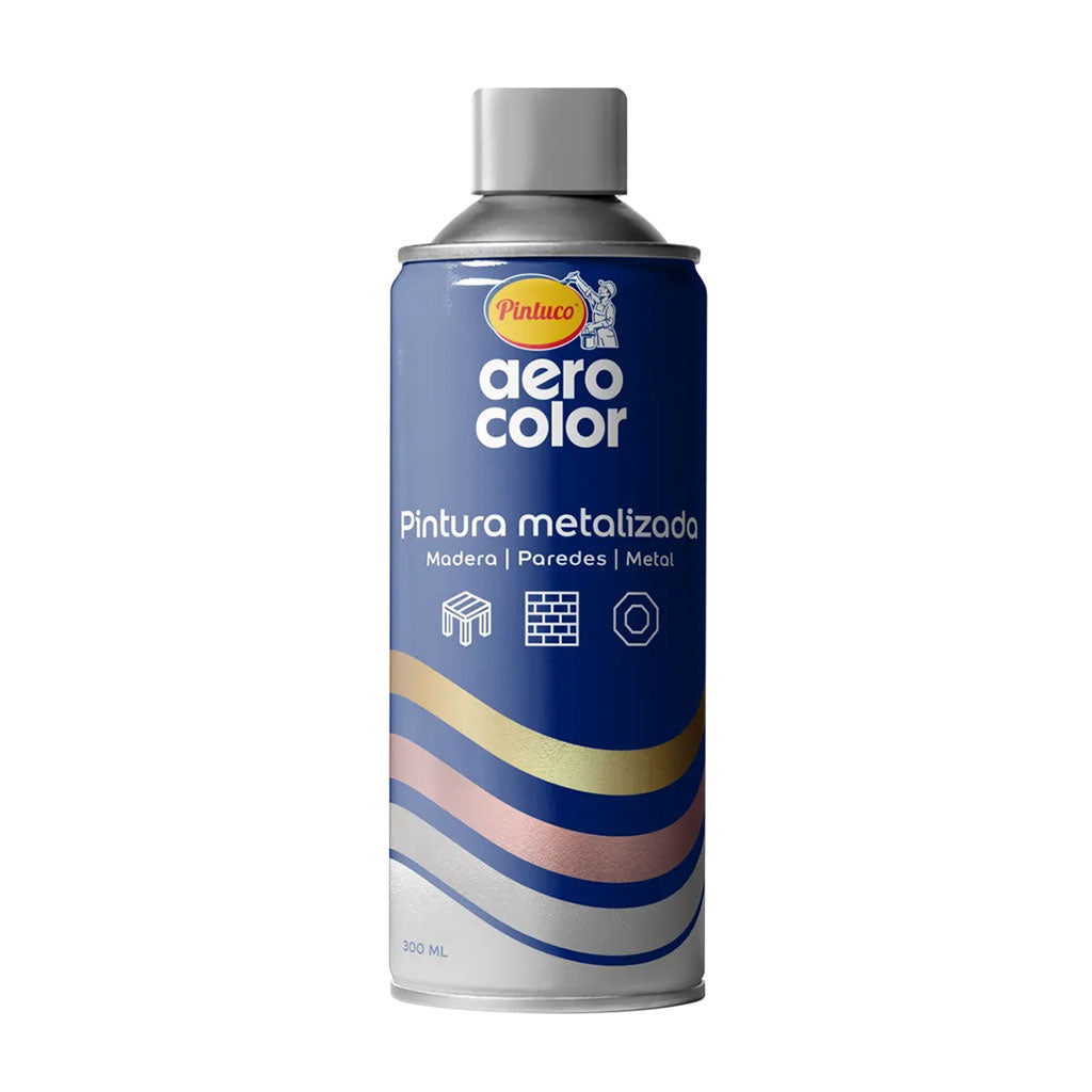 Aerosol Para Metalizada 300 ml Aerocolor - Pintuco