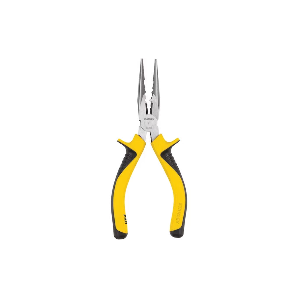 Alicate Punta Larga Pela Cables de 6" - Stanley