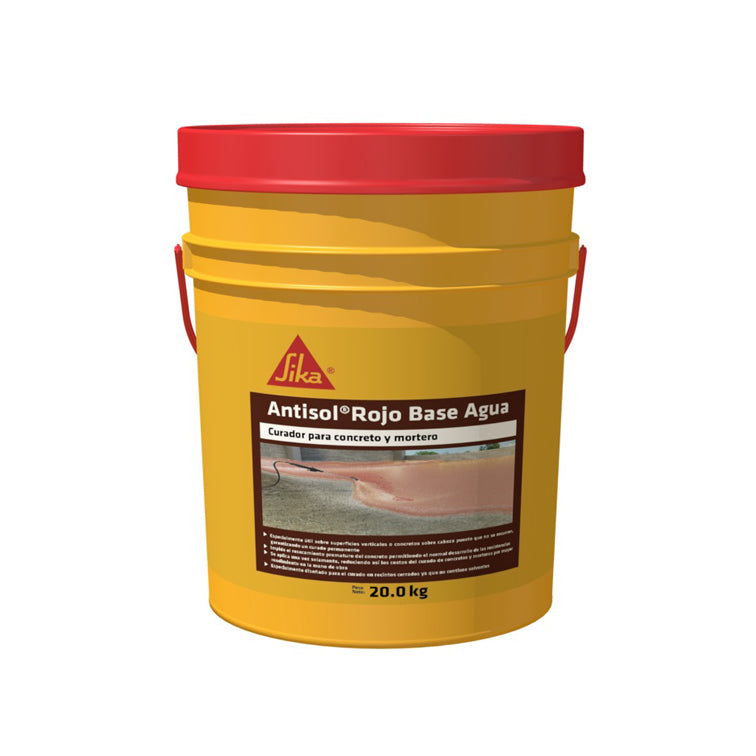 Antisol Rojo Base Agua - Sika