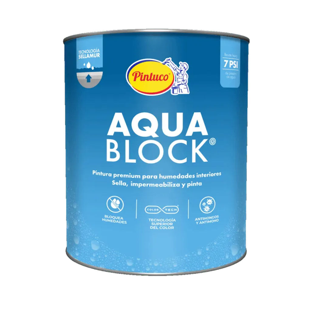 Aquablock Impermeabilizante Blanco - Pintuco