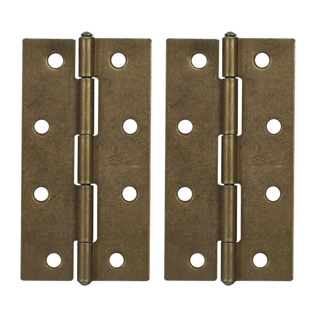 Bisagra Común Latonado con Tornillo - Induma