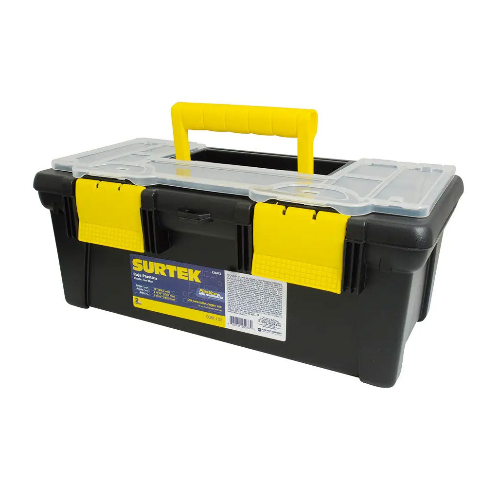 Caja Herramientas Plástica 16" - Surtek