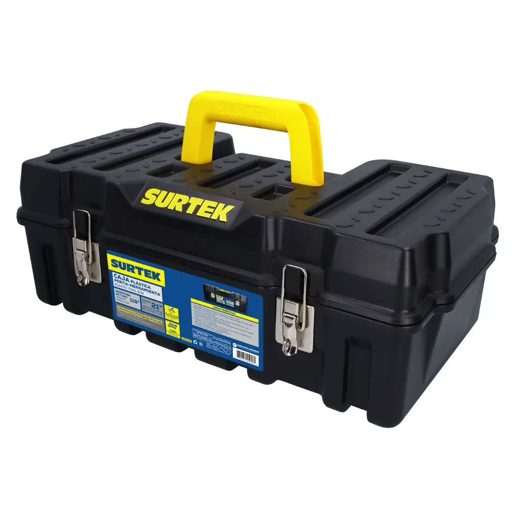 Caja Herramientas Plástica Compacta 21" - Surtek