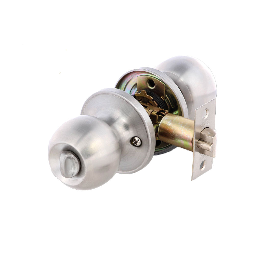 Cerradura Pomo Acero Tubular Baño - KL Security