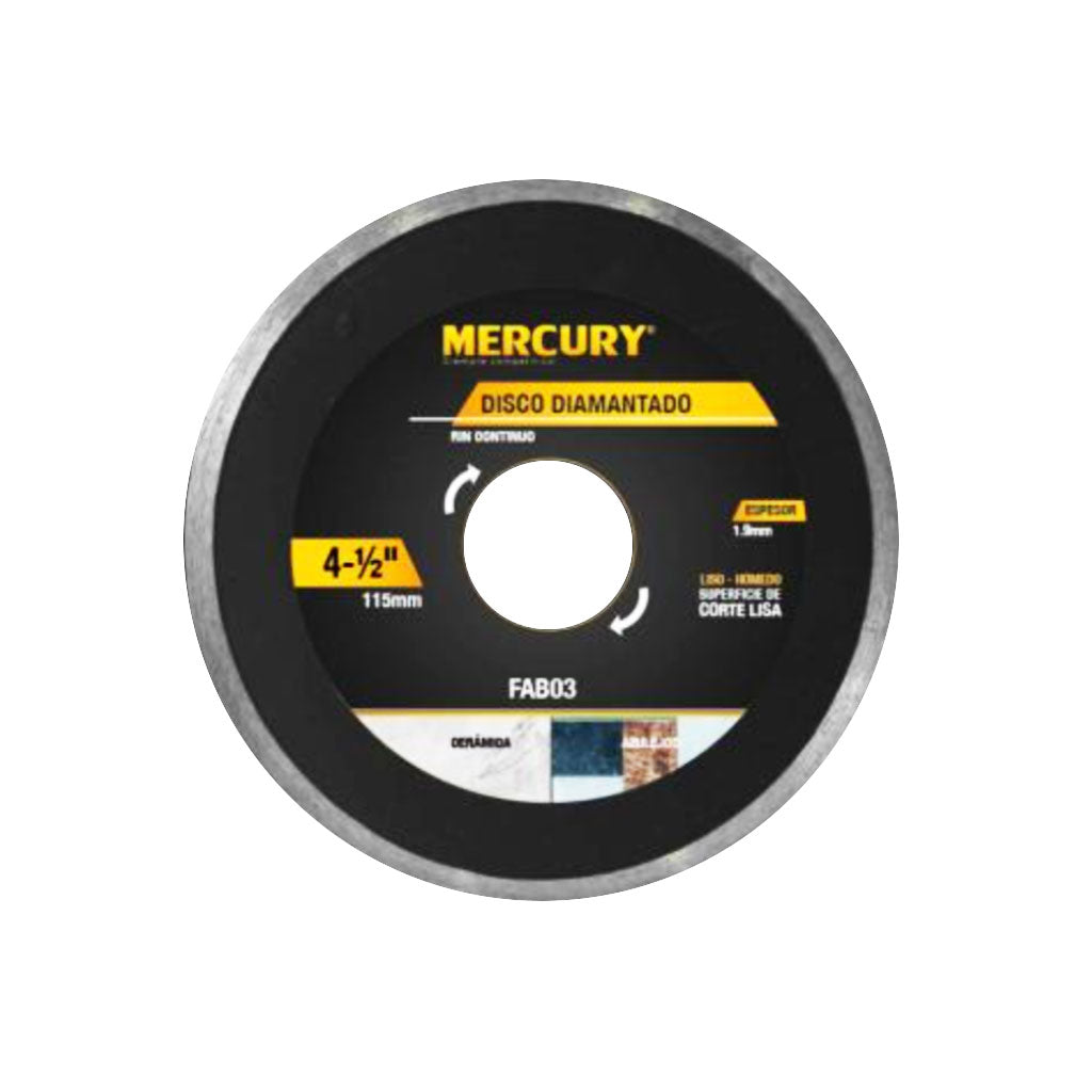 Disco Diamantado Continuo - Mercury