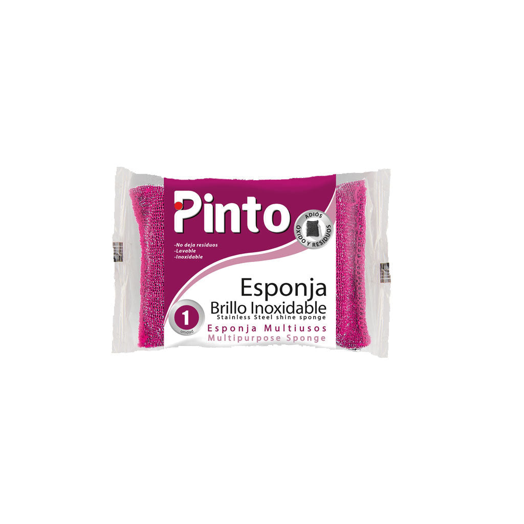 Esponjilla Brillo Inoxidable Unidad - Pinto