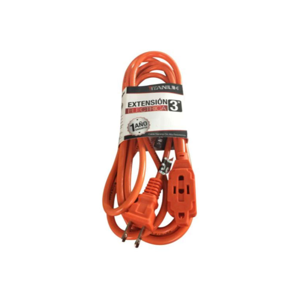 Extensión Eléctrica Naranja - Titanium