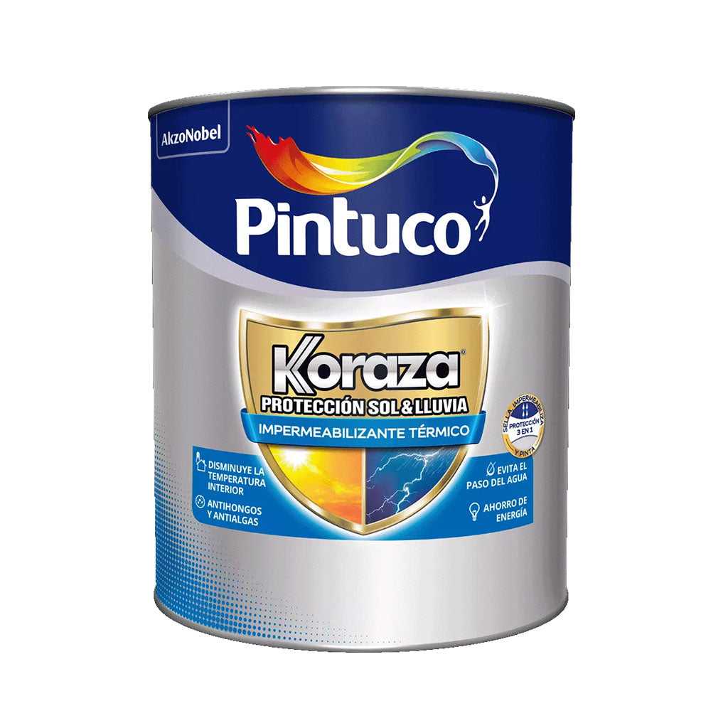 Koraza Impermeabilizante Blanco - Pintuco