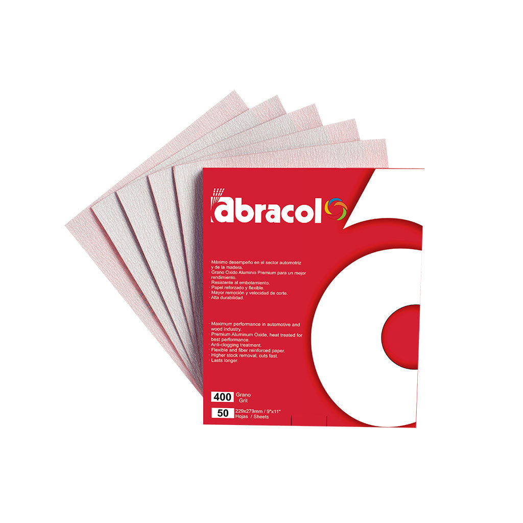 Lija Roja Abracol/Pintuco Grano 150 - Pintuco