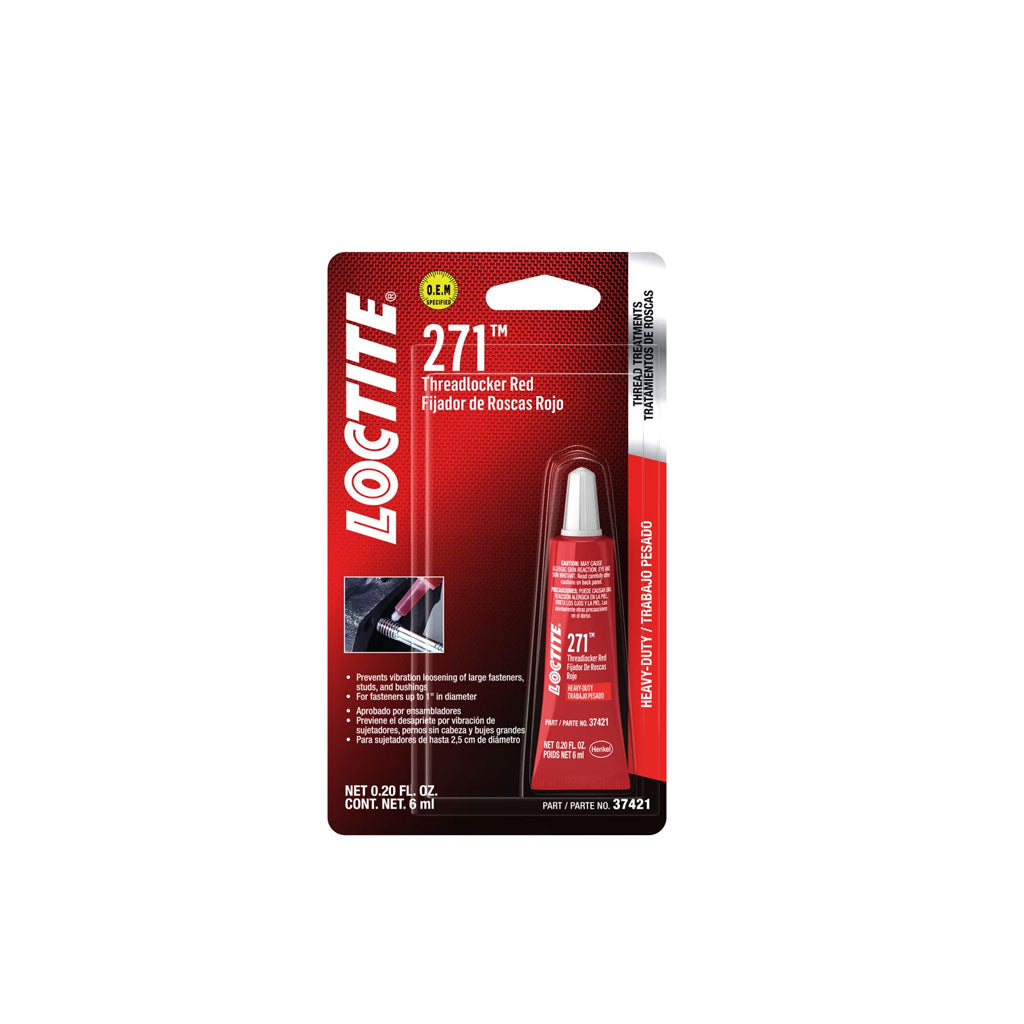 Loctite 271 Trabarosca Fuerza Alta UNF de 50 ml - Loctite
