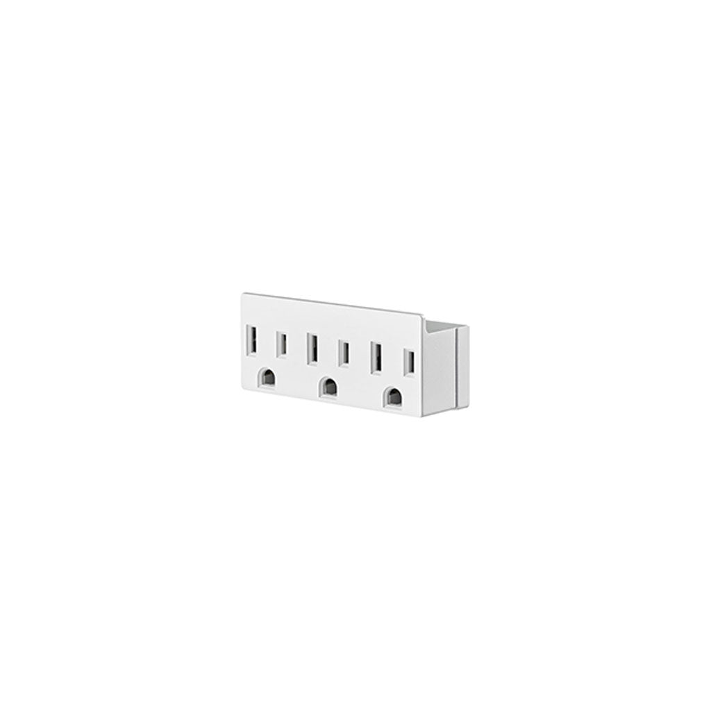 Multitoma con Polo a Tierra 15A 125V Blanco - Ave Colombia