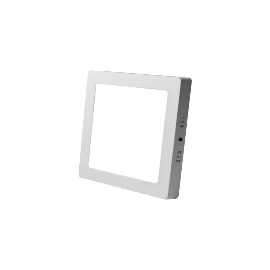 Panel LED Sobreponer Blanco Cuadrado 18w x 8" - Mercury