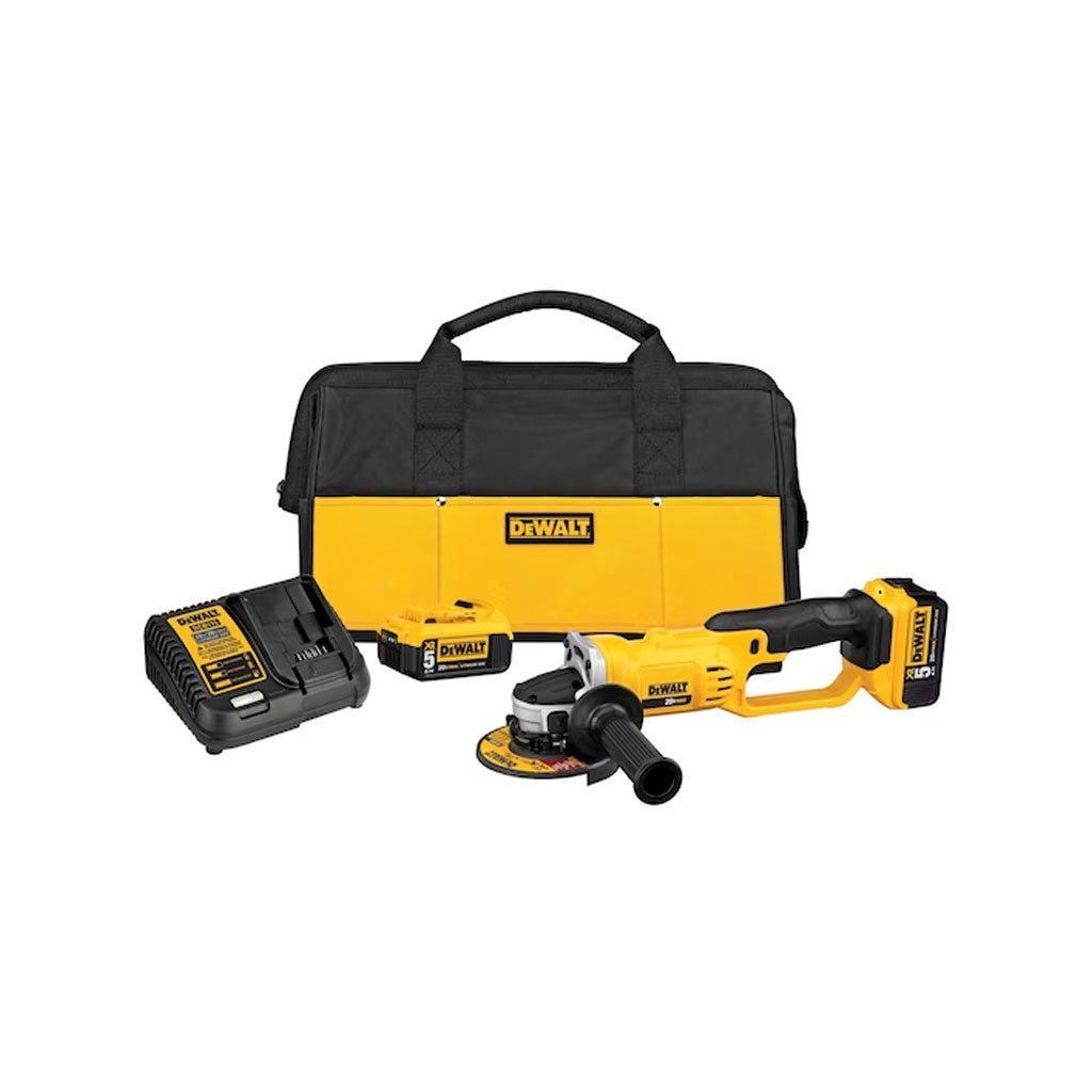 Pulidora Inalámbrica DCG412P2 de 4-1/2" 8000rpm – Dewalt