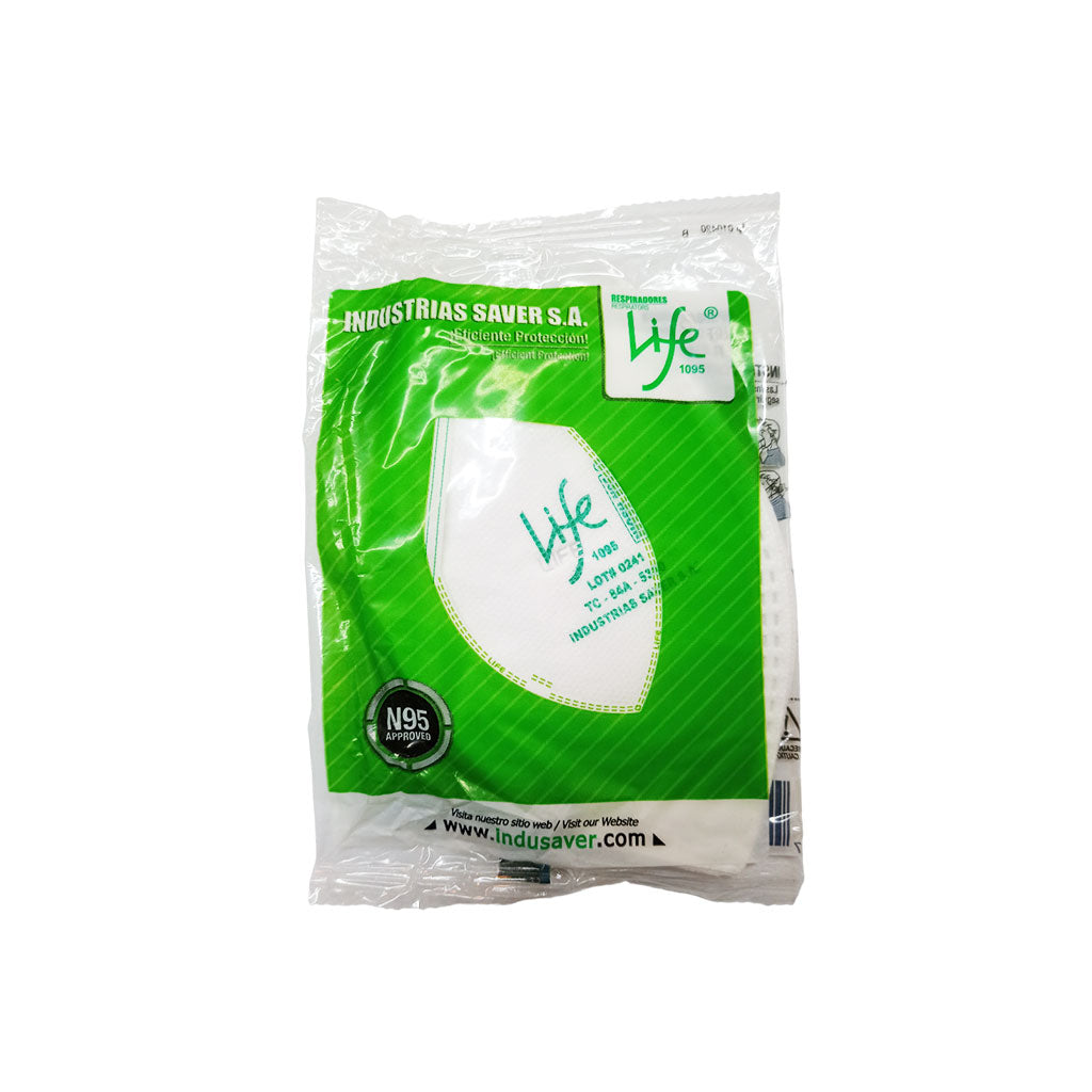 Respirador Life 1095 N95 - P S Dotaciones