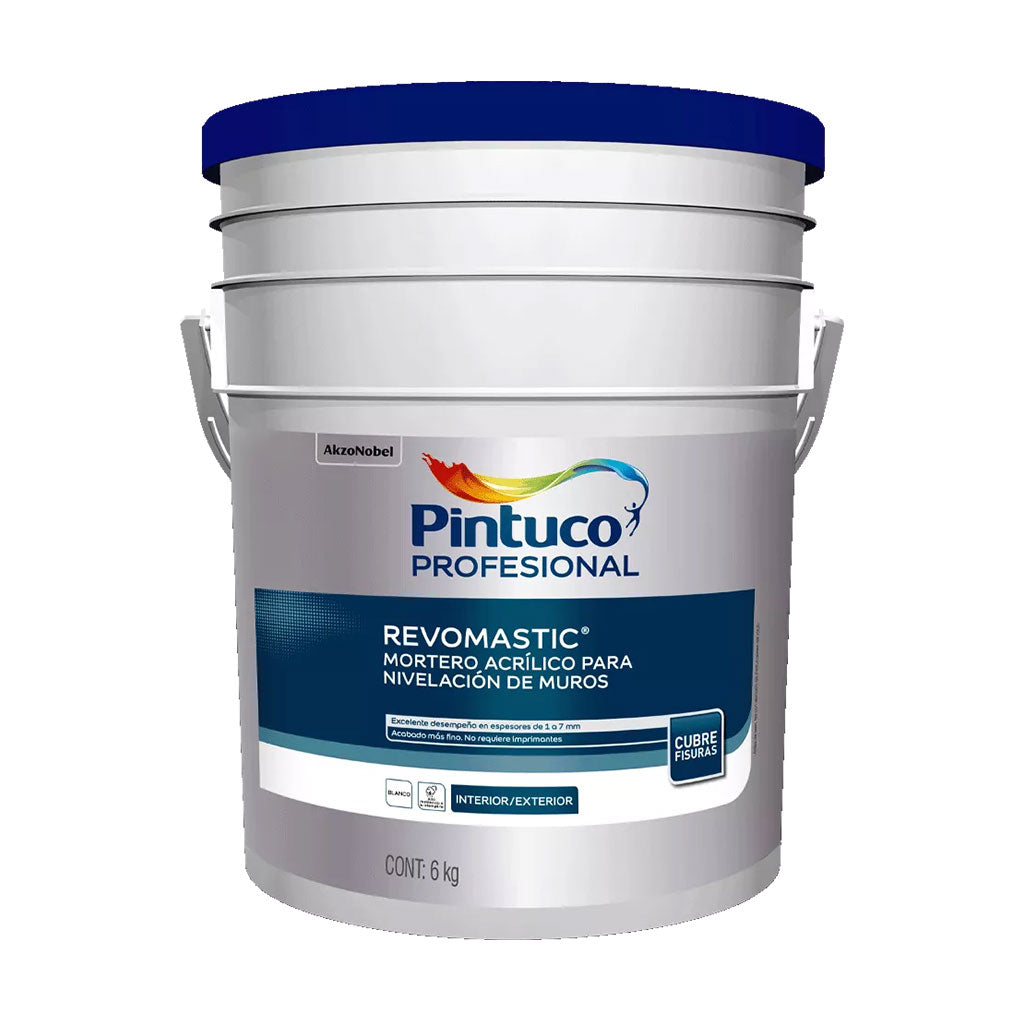 Revoque Plástico Blanco Cuñete - Pintuco