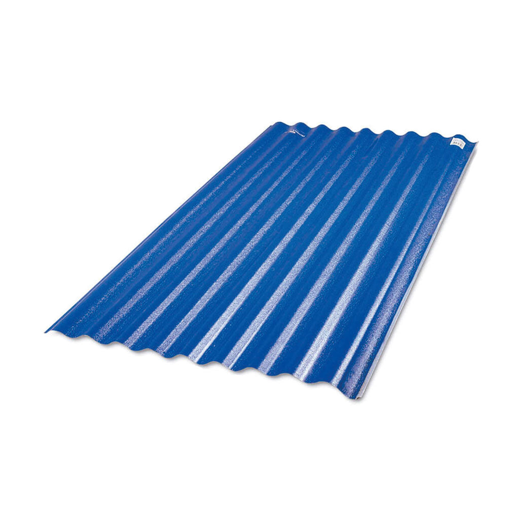 Teja Termoacústica Ondulada Blanco/Azul de 6mt - Ajover