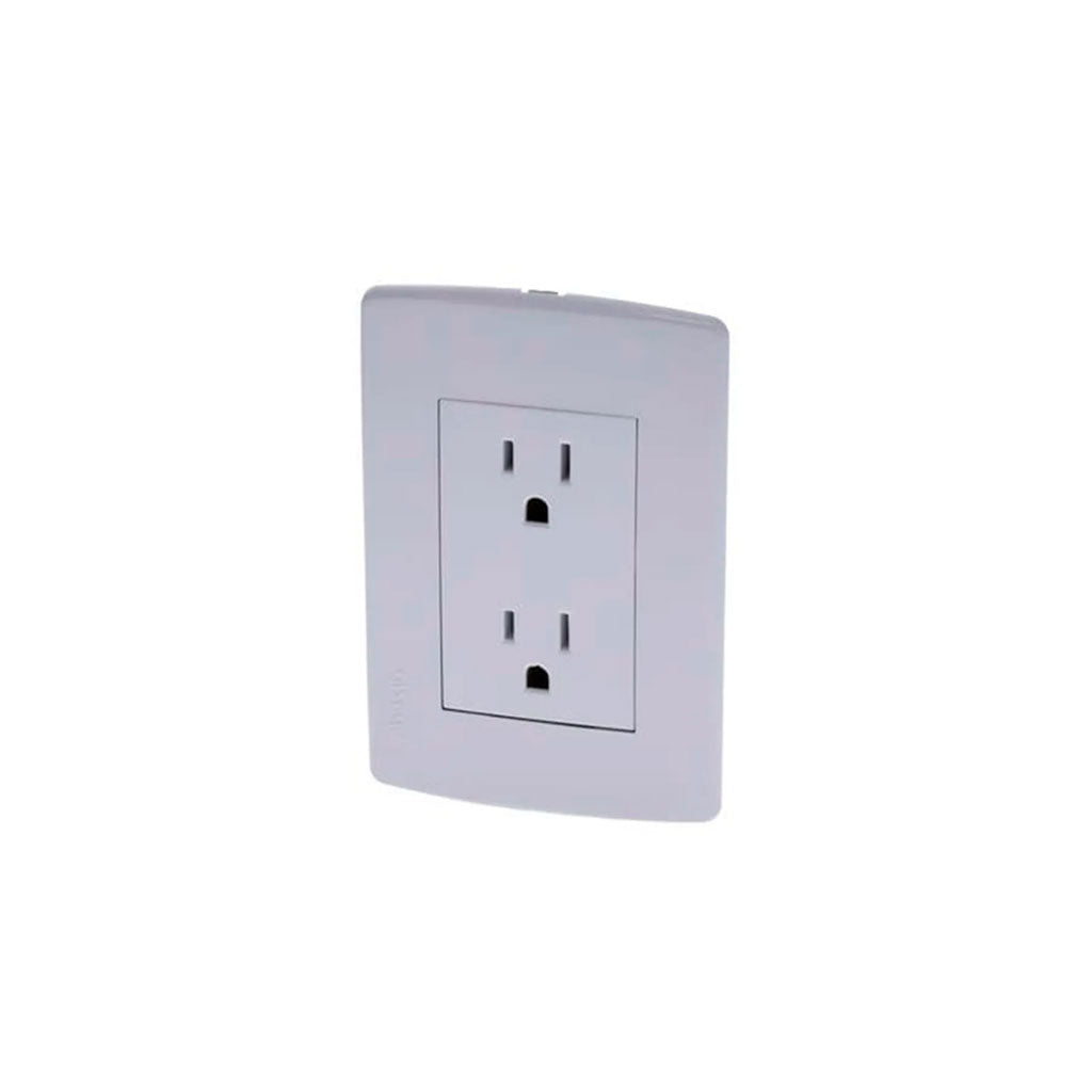 Toma Doble Spazio con Polo a Tierra - Spazio