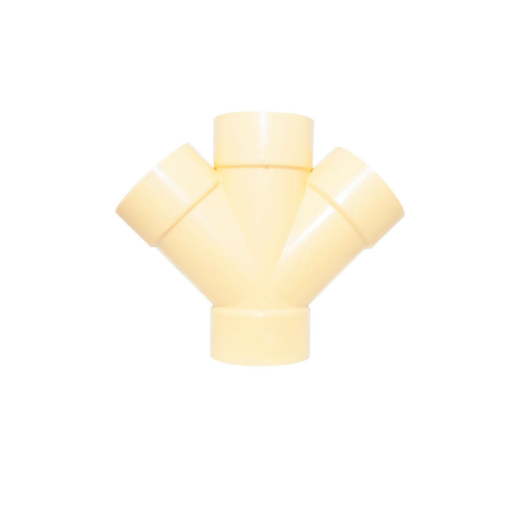 Yee Sanitaria Doble PVC - Gerfor