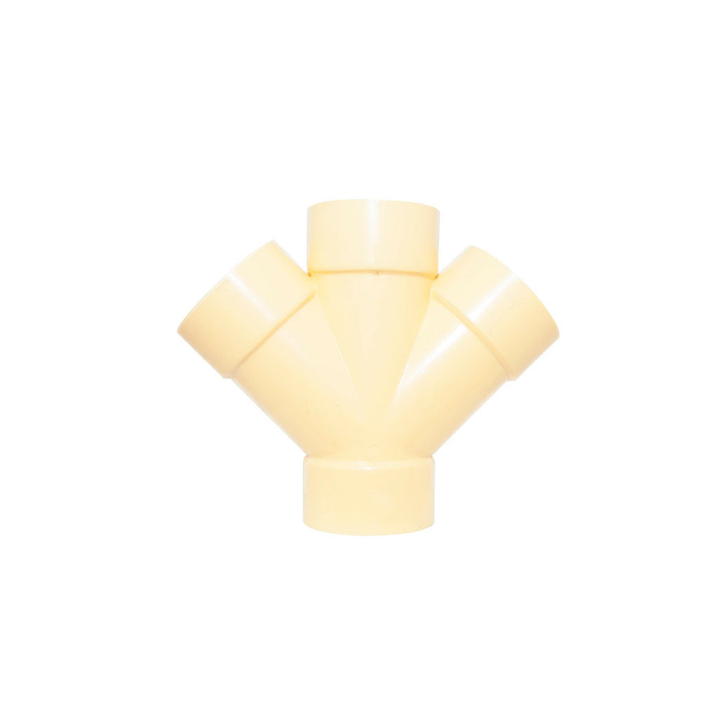 Yee Sanitaria Doble PVC - Gerfor