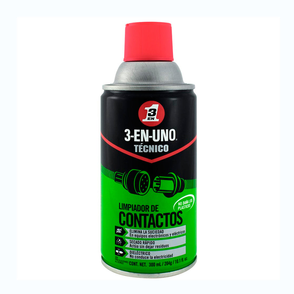 3 En Uno Limpiador de Contactos de 300 ml - 3 EN UNO