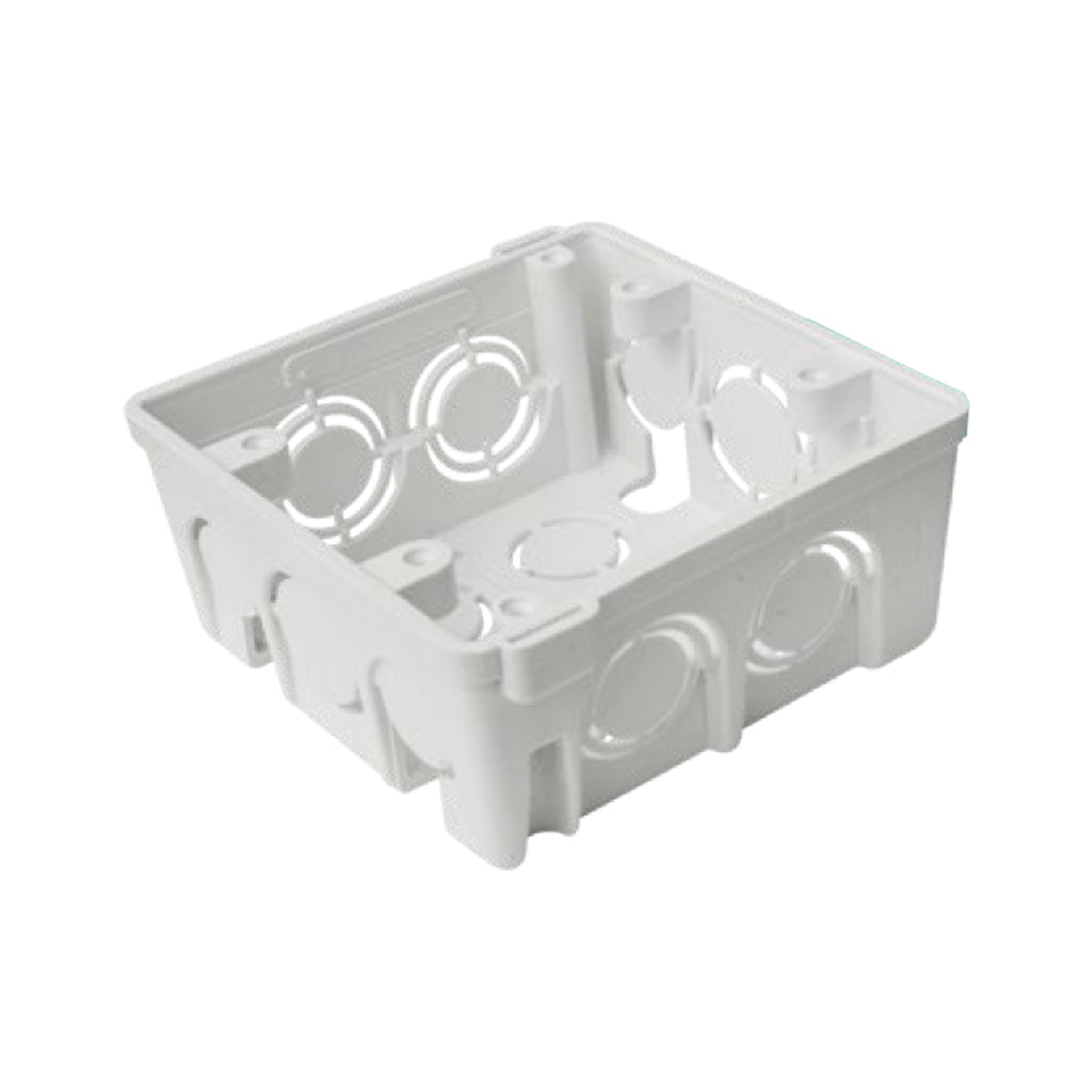 Caja Empalme plástica Blanca sin Inserto - Induma