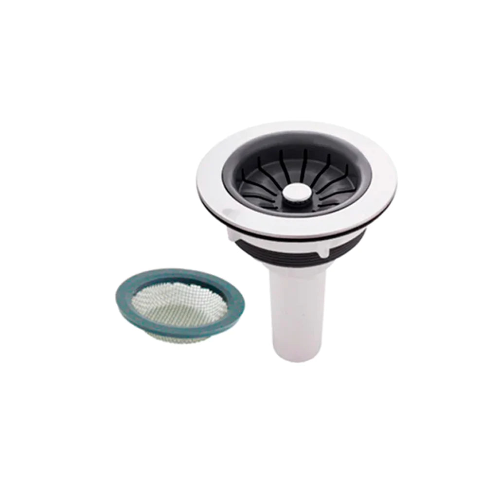 Canastilla 4" Plástica con Filtro de Malla - Gricol