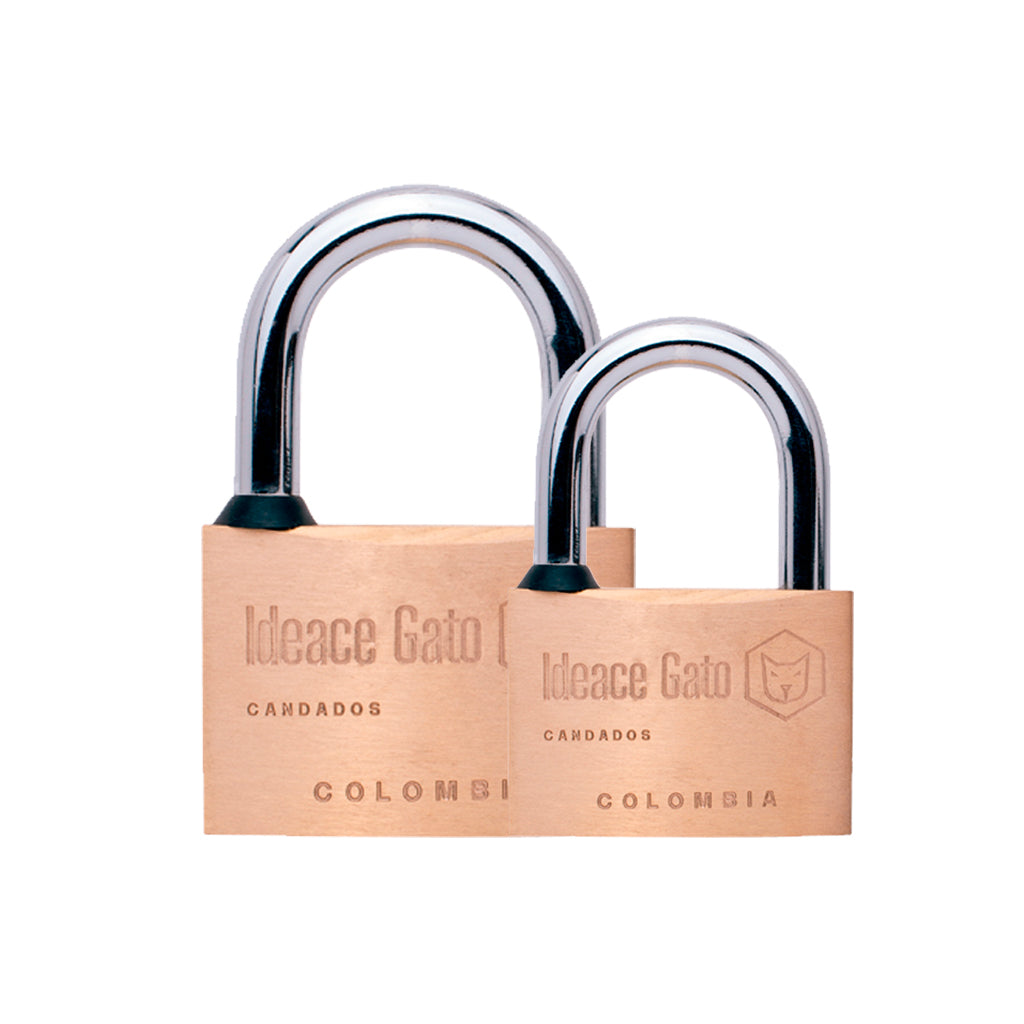Candado De Latón Italiano - Gato