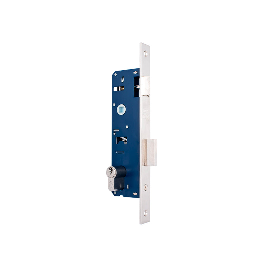 Cerradura 821 Incrustar 35 mm C/CIL 60 mm Llave-Llave - Duralock