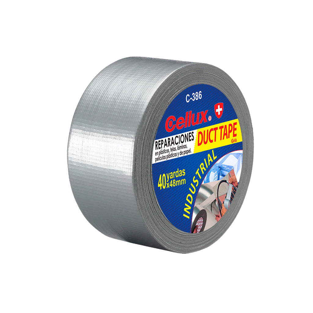 Cinta Duct Tape 2" x 40 yardas (36.5 mts) - Cellux