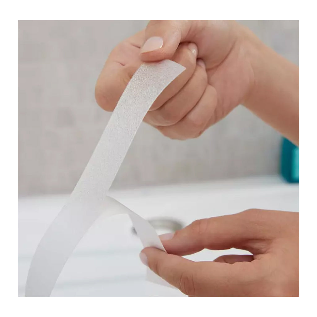 Cinta Antideslizante para Baños Transparente 5 m x 48 mm - Tesa