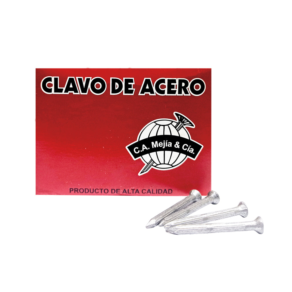 Clavo de Acero Estrías Vertical Paquete - C. A. Mejia & CIA