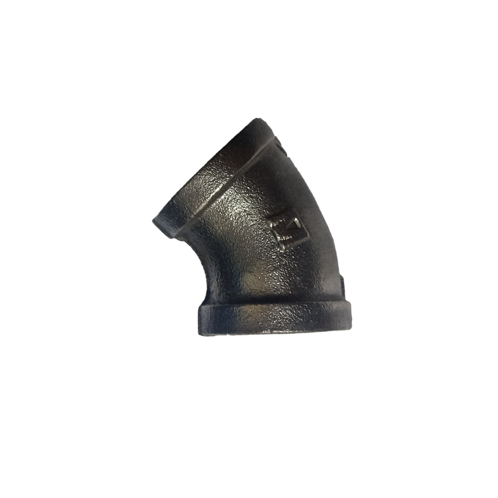 Codo 45° x 150 lbs NPT - Importado