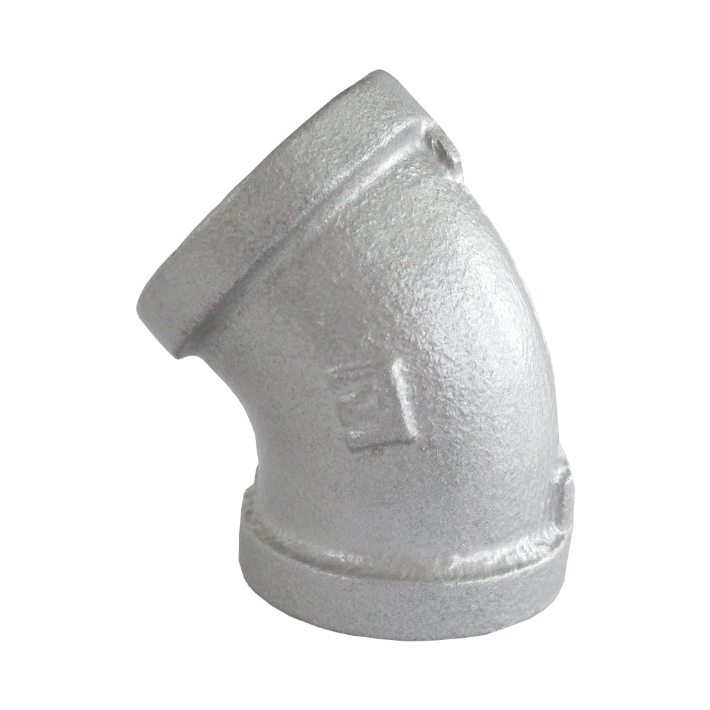 Codo 45 Galvanizado NPT - Importado