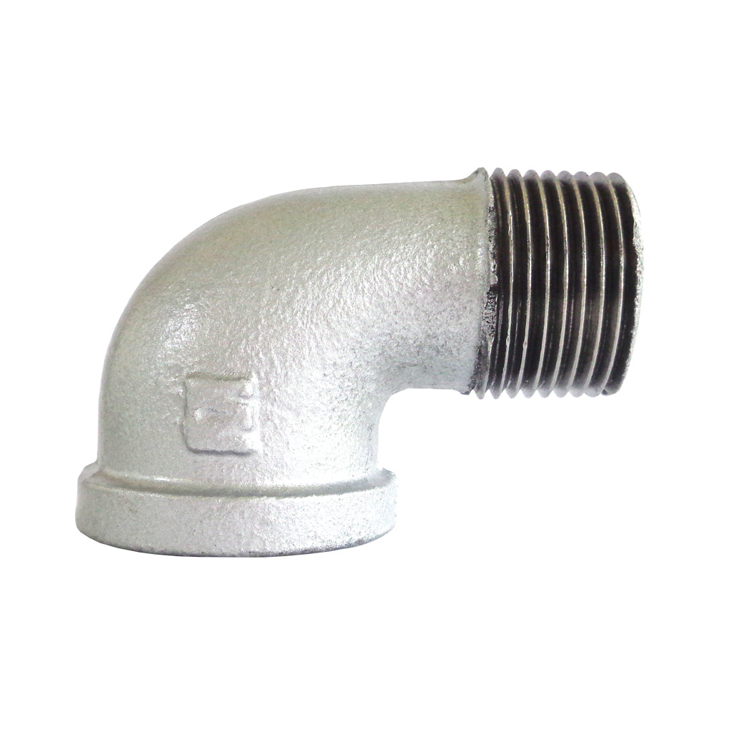 Codo Calle Galvanizado NPT - Importado