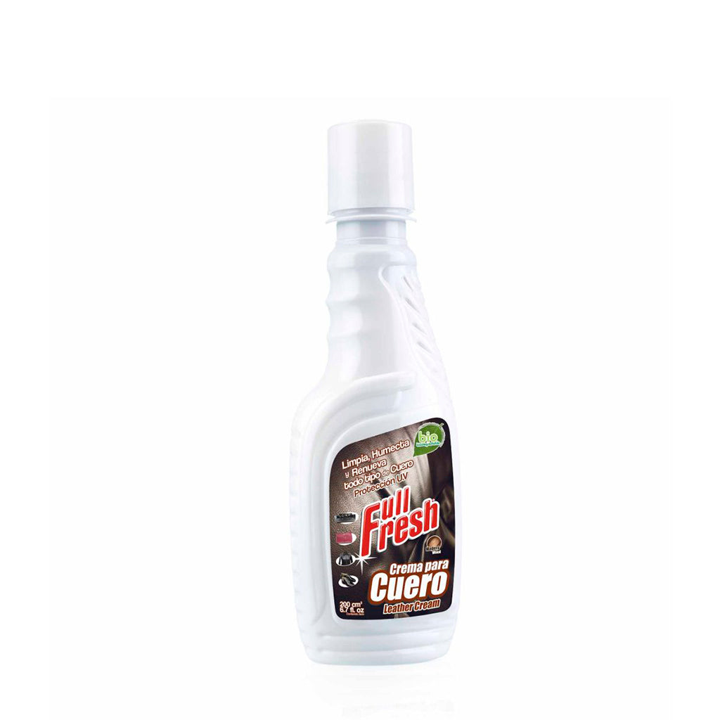 Crema para Cuero Tabaco Madera 200 cc - FullFresh