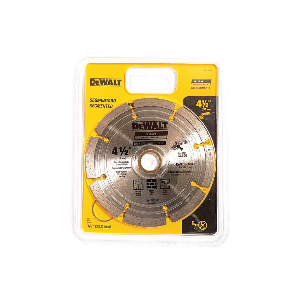Disco Diamantado Segmentado - Dewalt