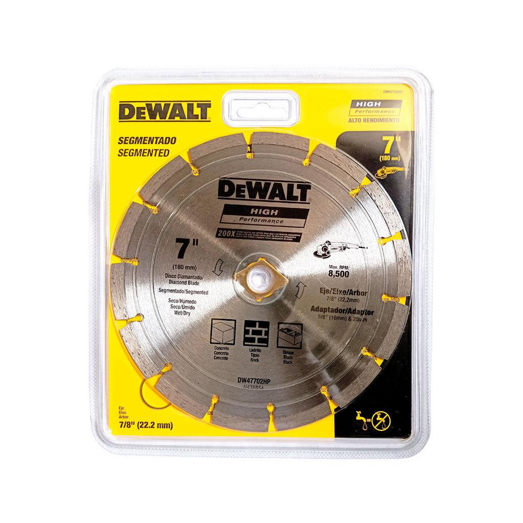 Disco Diamantado Segmentado - Dewalt