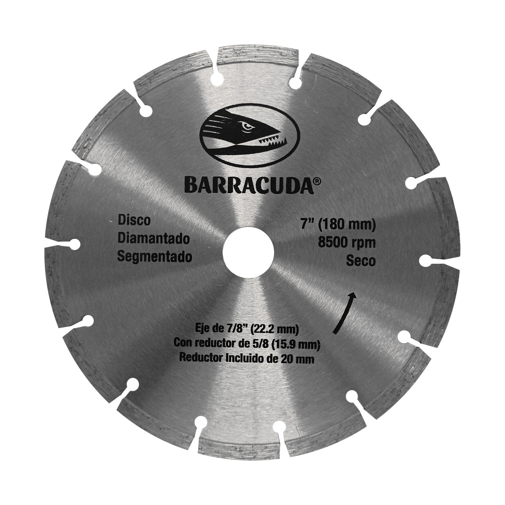 Disco Diamantado Segmentado - Barracuda