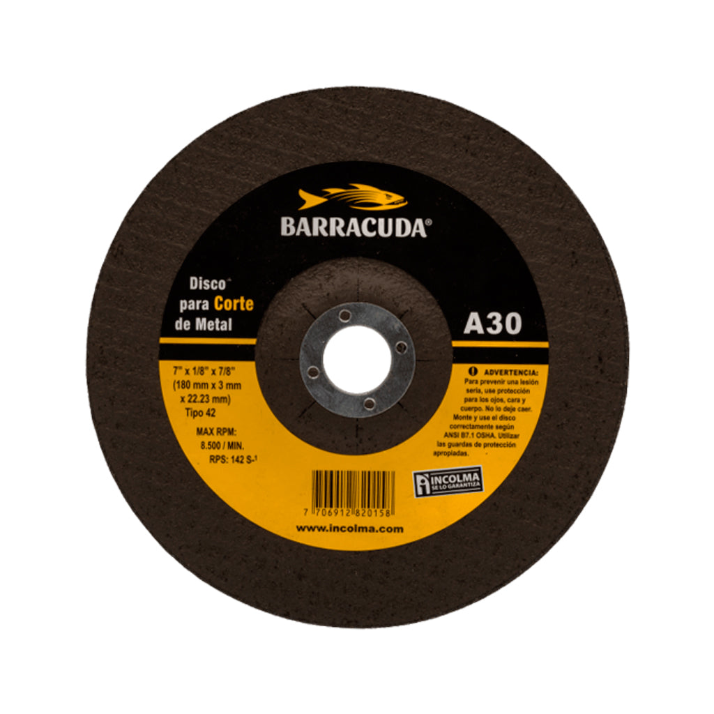 Disco para Corte de Metal - Barracuda