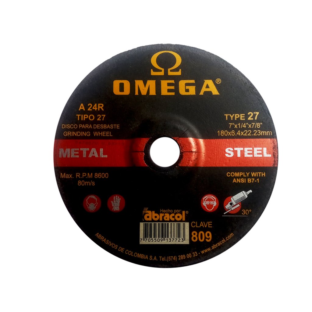Disco Tipo 27 Metal Fat Cut Omega