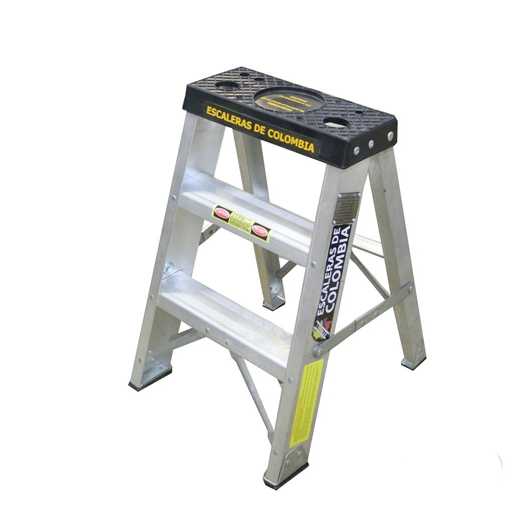 Escalera TA Tijera en Aluminio - Escaleras de Colombia