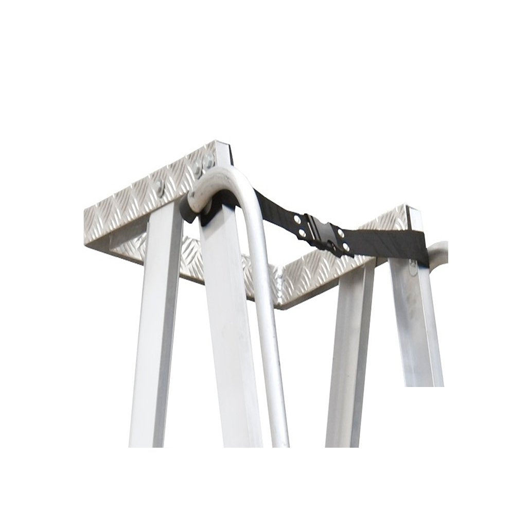 Escalera TAP Tijera Plataforma en Aluminio  - Escaleras de Colombia