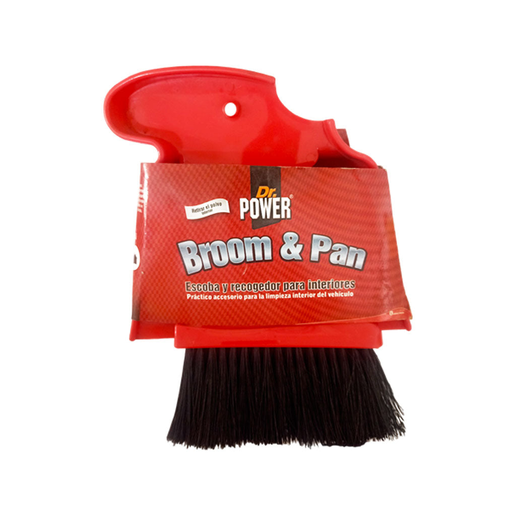 Escoba y Recogedor para Interiores - Dr Power