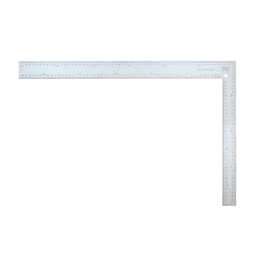 Escuadra De Carpintero POWERTEC 16 X 24 Pulgadas - Acero, Con Tablas De Viga Y Escalas Imperial/Métrico Para Enmarcado Y Construcción