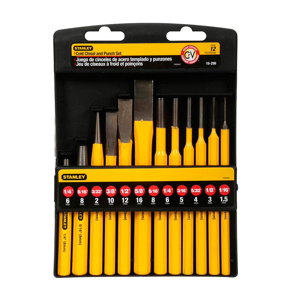 Juego Cinceles y Botadores - Stanley