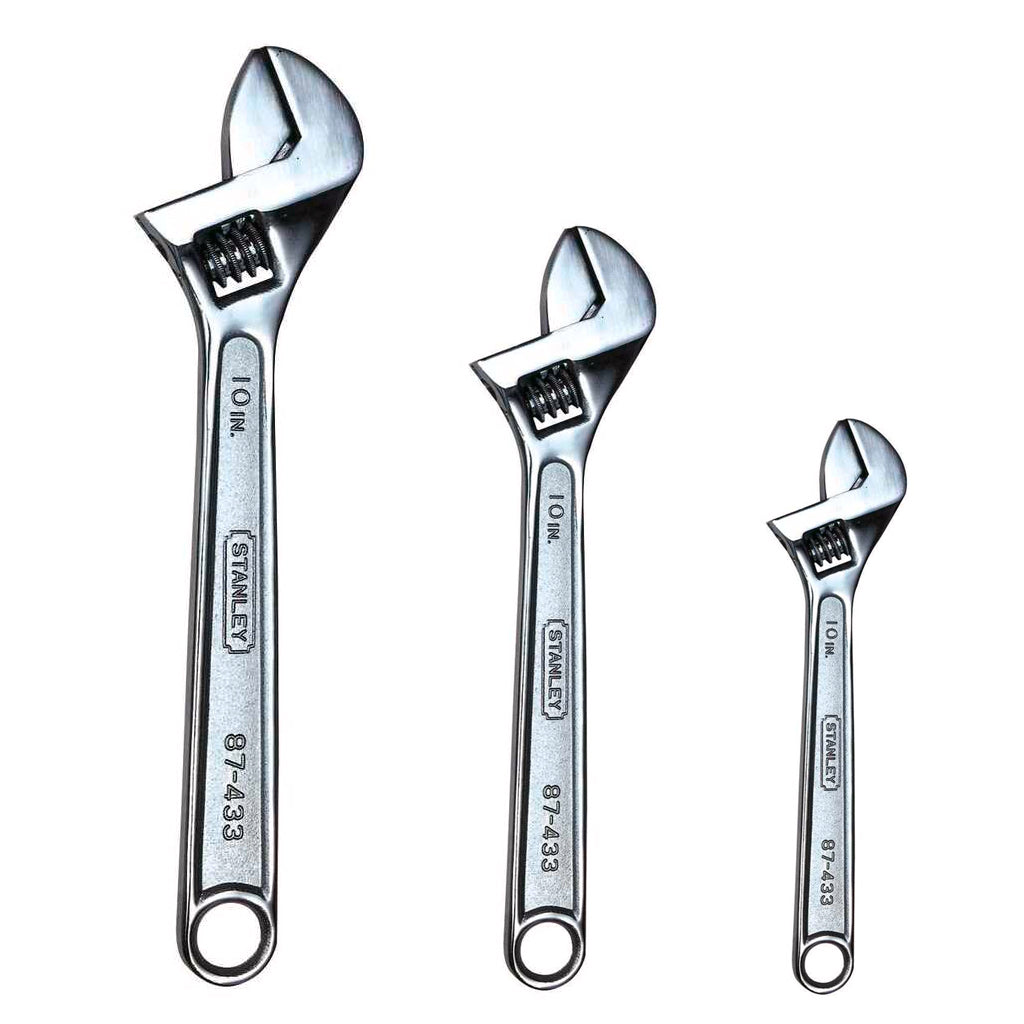 Llave Ajustable (Expansión) Cromada - Stanley