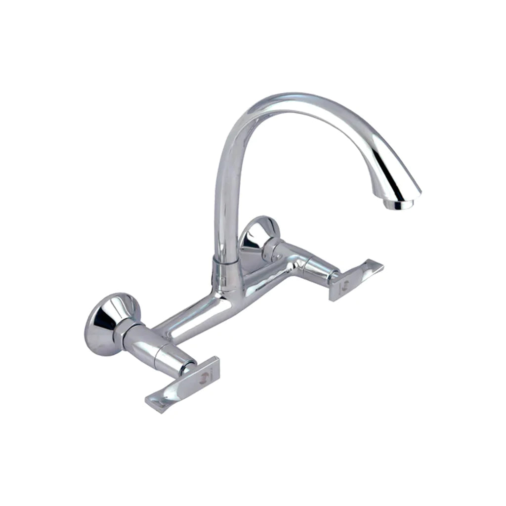Mezclador Pared 8" Cuerpo Expuesto Pristina - Gricol