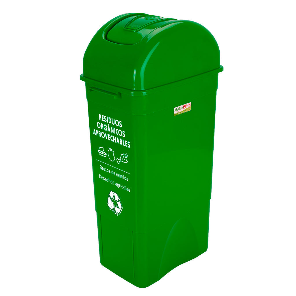 Papelera Tapa Vaivén Cuadrada - Pinto