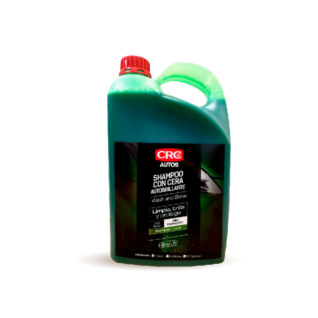 Shampoo Con Cera Autobrillante Galón - CRC