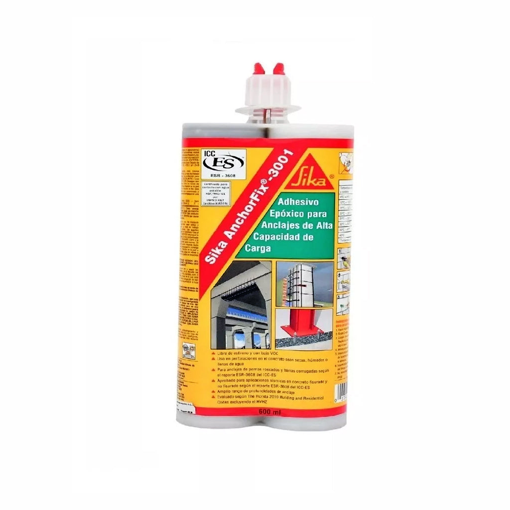 Sikadur Anchor Fix-3001 Cartucho 600 ml - Sika